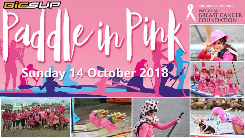 Don’t Miss Paddle in Pink 2018 and the Noosa Multi Sport Festival